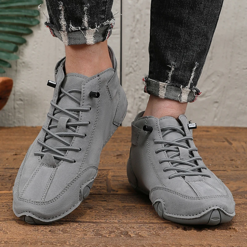 

Men's Eye-catching Retro Design Flat Shoes Are Comfortable Breathable Non Slip Lightweight Durable Outdoor Walking Trend Shoes