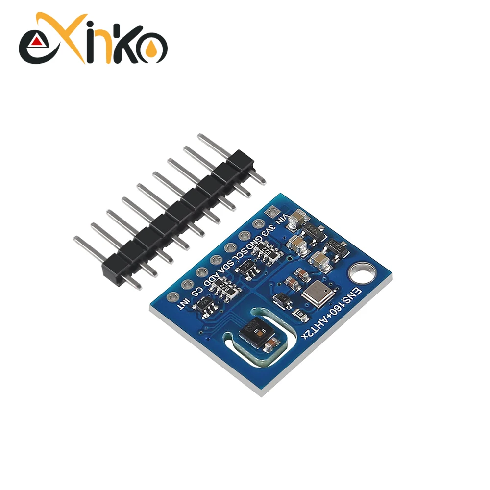 1-10pcs ENS160+AHT21 CARBON Dioxide CO2 eCO2 TVOC Air Quality And Temperature And Humidity Sensor Replace CCS811 For Arduino