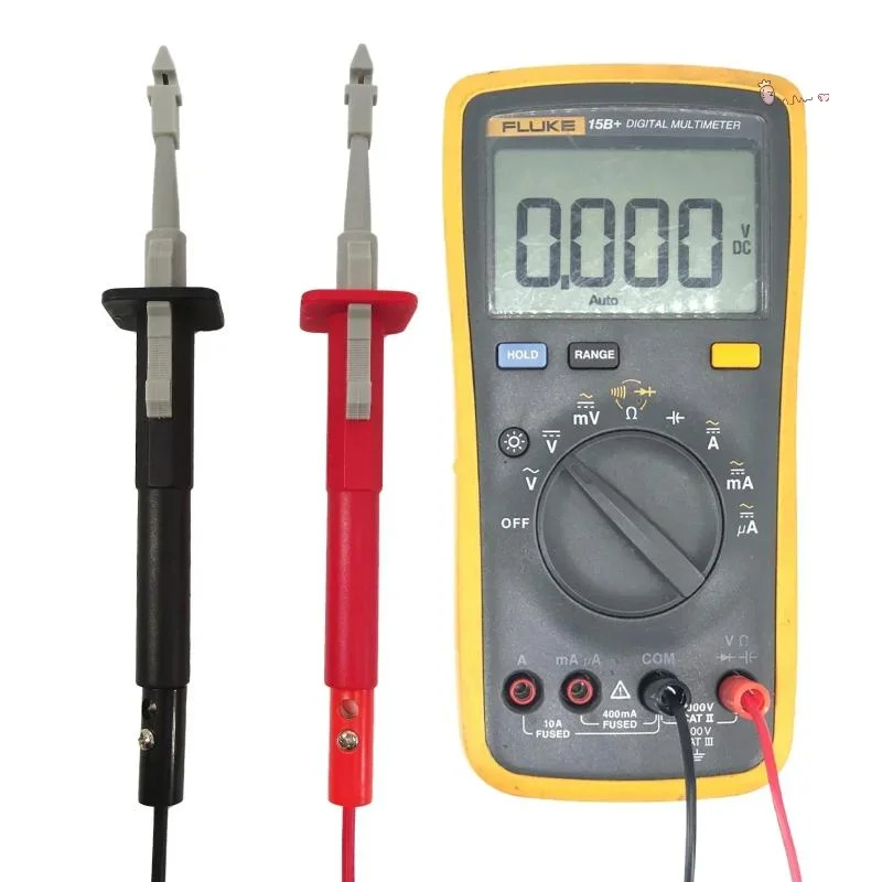 

Набор тестовых проводов для мультиметра (2 шт.): автомобильные пробойники для измерения напряжения через изоляцию, изолированные задние зонды для 4-мм кабелей типа «банан» с удлинением