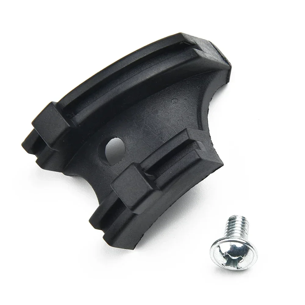 1 Set Road Bike Bicycle Frame Bottom Bracket Cable Guide Plastic 40mmx30mm With Screw Black Bicycle Cycling Parts Accessories