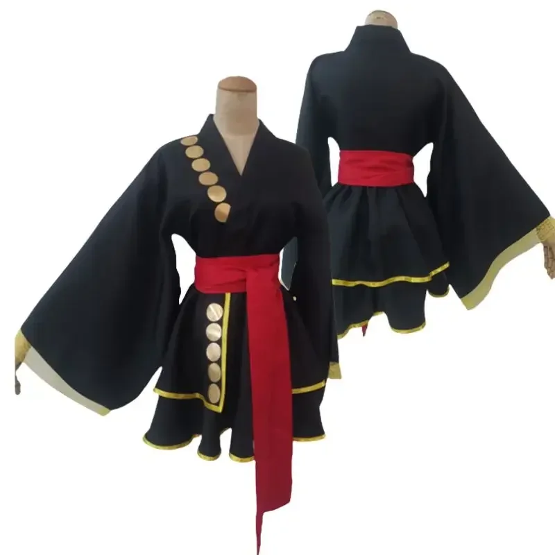 Traje de Cosplay de Anime One Cos Piece Roronoa Zoro para mujer, vestido de Lolita, falda, Kimono, traje de Carnaval de Halloween