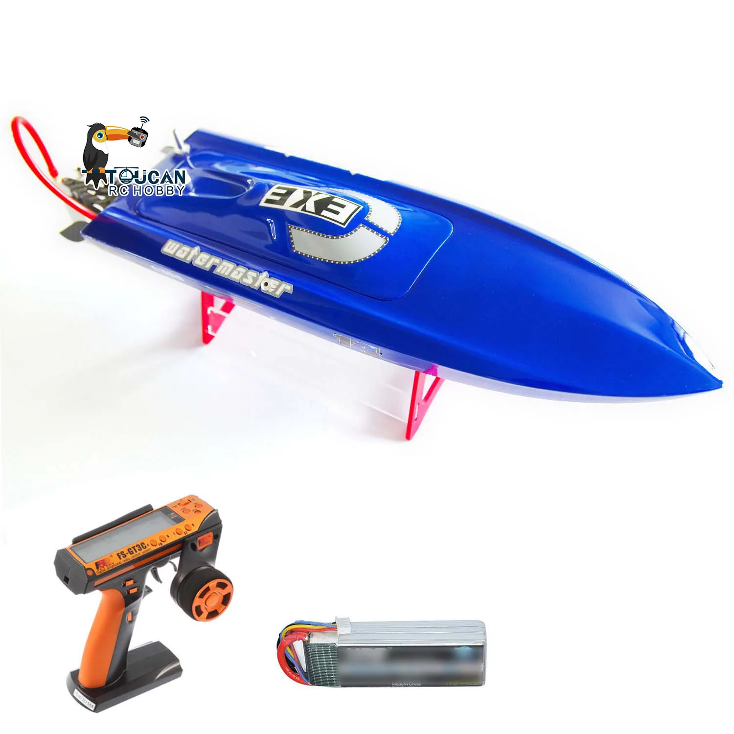 

DTRC C390 RC Racing Boat High-speed Waterproof Mini Remote Control Boats Ready to Run Ship Model for Adults THZH1596