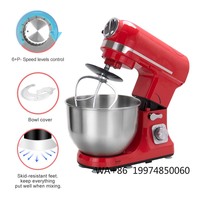 3 in 1 Egg Flour Kneader Batidora Bakery Baking Kitchen Spiral Planetary Mixer Bread Dough Cake Mixer Machine Stand Food Mixer