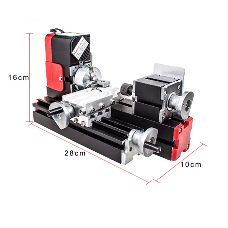 

Mini Hobby Lathe Machine Miniature Metal Multifunction Machine