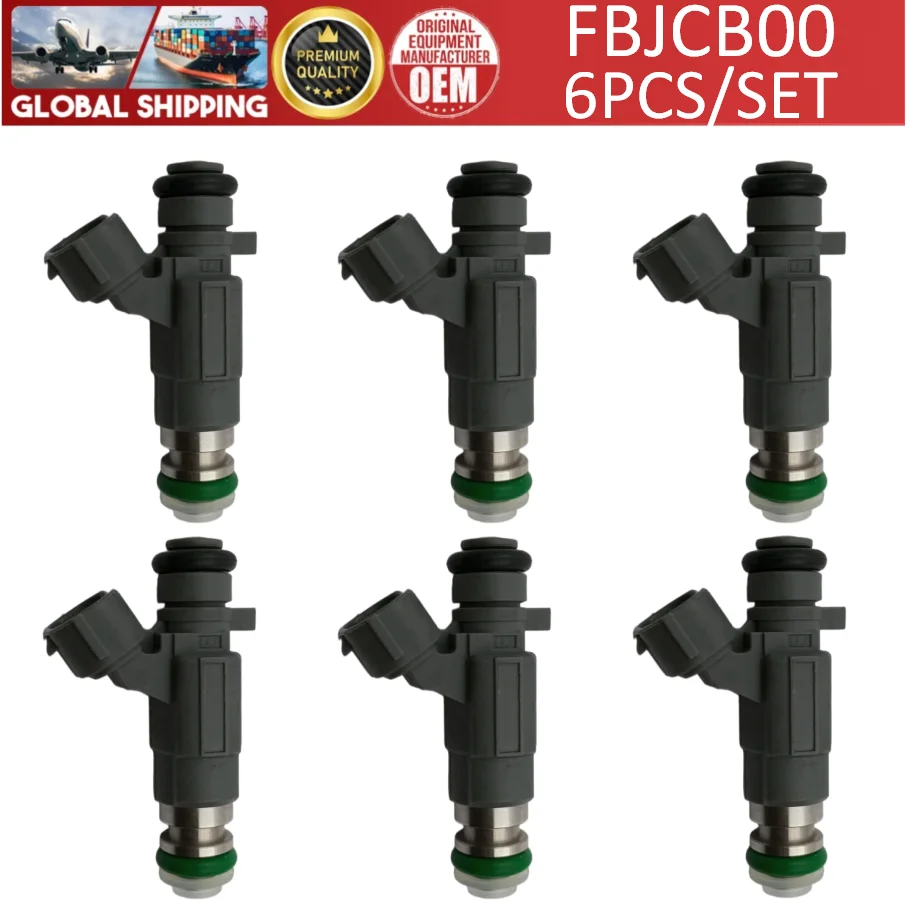 4/6PCS FBJCB00 Inyectores de Combustible para Chevrolet Luv DMAX 000 7Y15 3.5L V6
