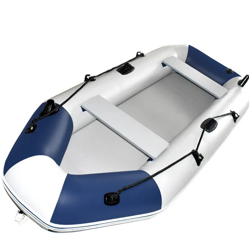 

Fishing Rib Boat PVC Inflatable Floor Rowing Boats Pontoon Kayak Canoe Raft Boatpromote sales