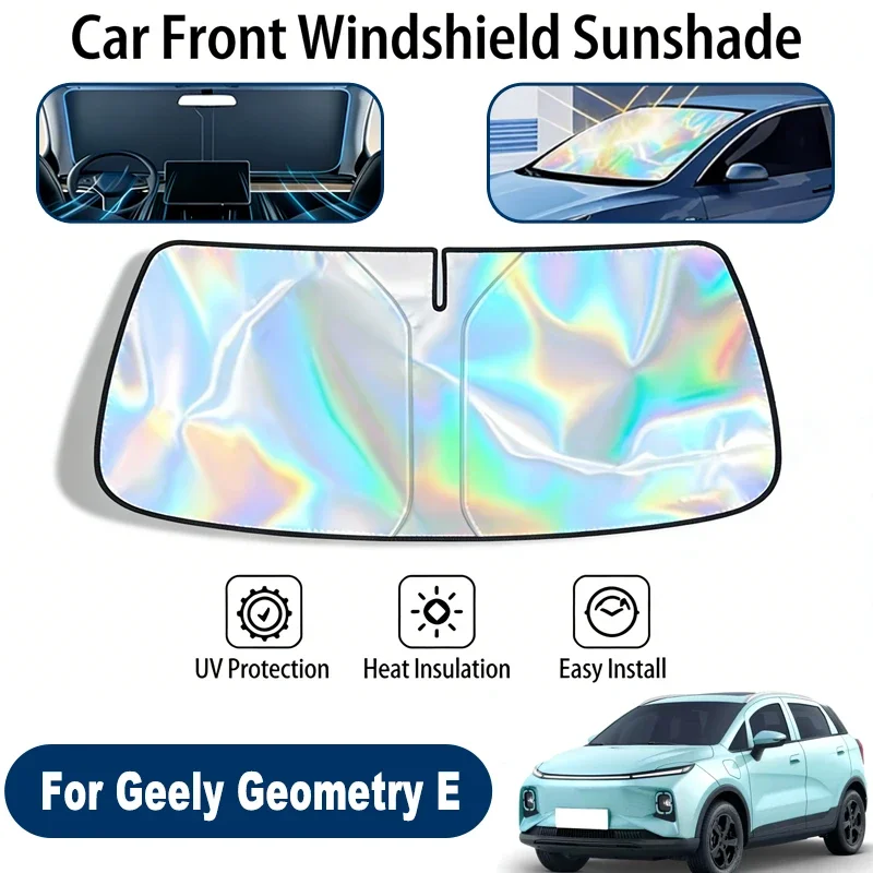 

Car Windshield Sun Shade UV Reflective Sun Visor Protection Cover For Geely Geometry E 2022-2026