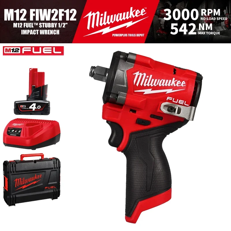 Milwaukee M12 FIW2F12/2563 Kit M12 FUEL™ Stubby 1/2