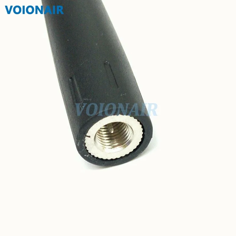 VOIONAIR 10pcs VHF 136-174MHz SMA Male Handheld Antenna for ICOM IC-F50 IC-F50V IC-F51 IC-F51V IC-F51ATEX FA-S62VS Radios