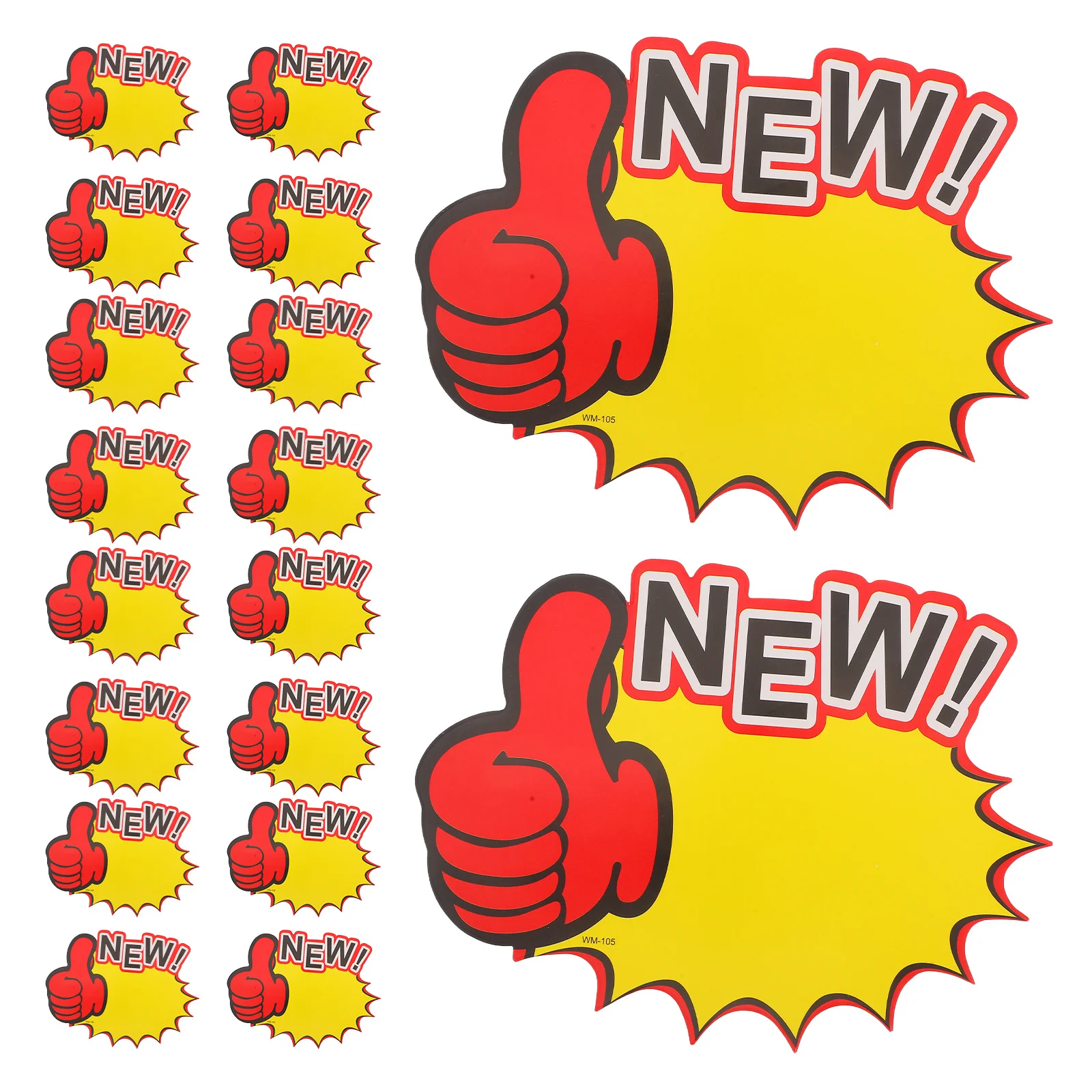 Étiquettes de vente en rafale, 100 pièces, étiquettes en papier en forme d'étoile, pour magasin de détail, supermarché, cour, étiquettes de prix de vente pour Promotion, signes en papier de vente