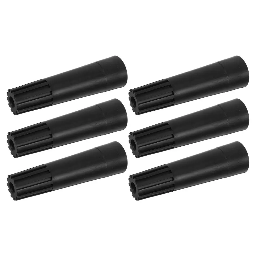6Pcs Mop Adapter Threaded End Replacement for Broom Extension Pole Squeegee Converter Pole Stick Tips Household Cleaning Tools