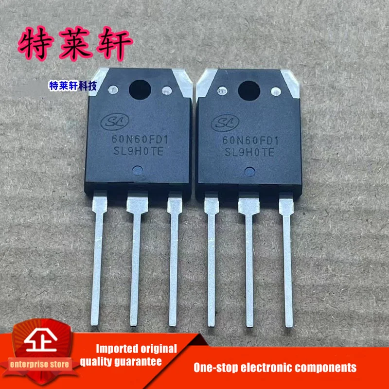 5PCS New Original SGT60N60FD1PN SGT60N60FD1 60N60FD1 TO-3P IGBT chipset