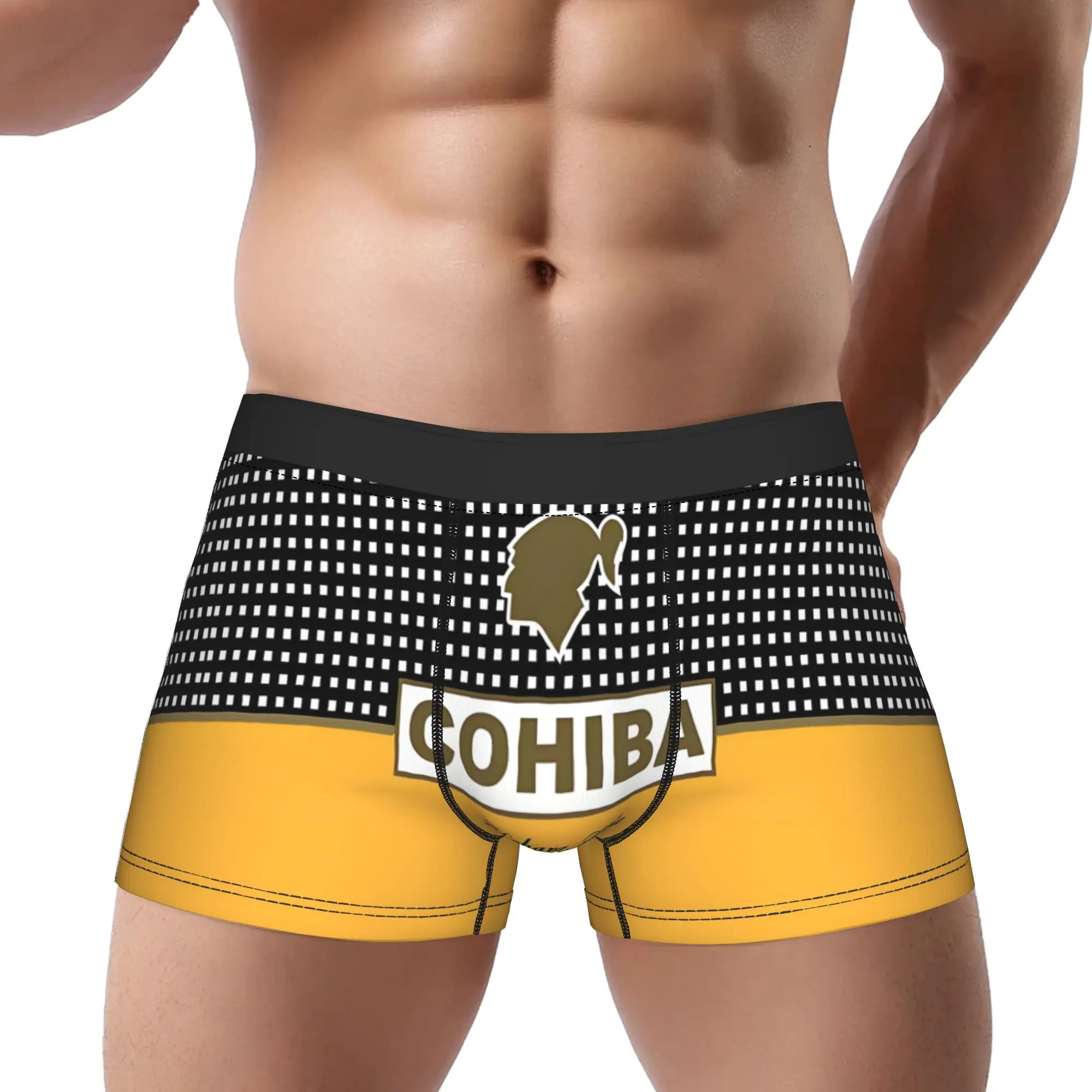 Habana Cuba Great Cohiba Poster - Calzoncillos para hombre, ropa interior cómoda, calzoncillos tipo bóxer