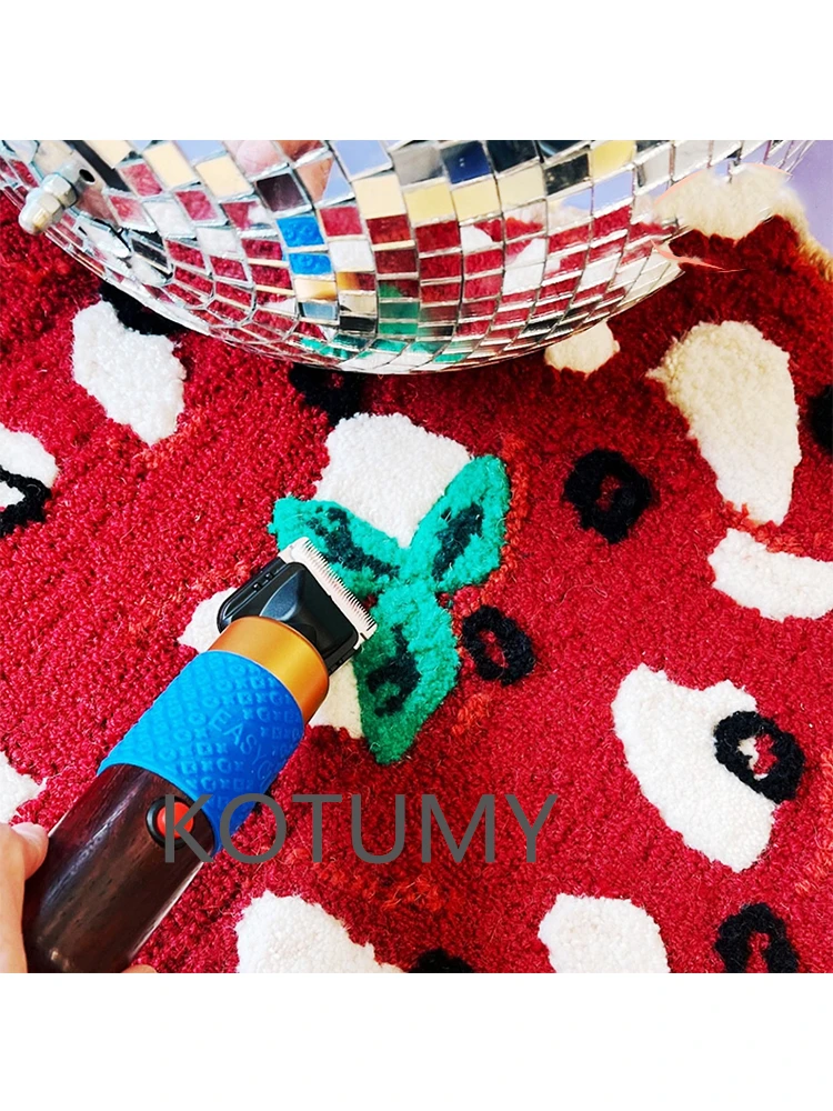 3/6/9/12mm Tufting Trimmer Wool Electric Push Clippers 200W Carpet Tufting gun Hair Cutting Machine Pet Dog Clipper