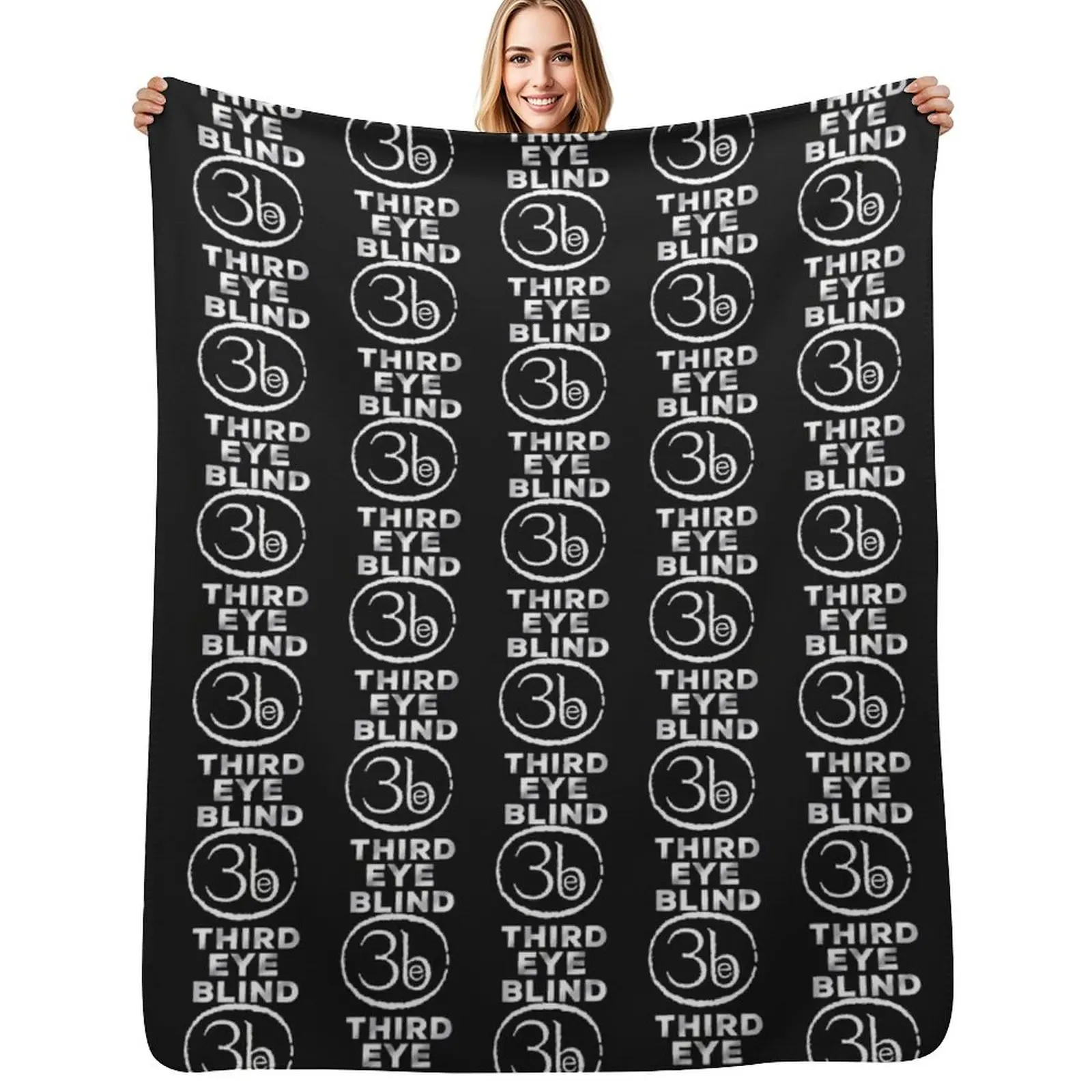 third 3eb eye blind tour 2019 logo susahpayah Throw Blanket Warm Throw Blanket Gift for Anniversary
