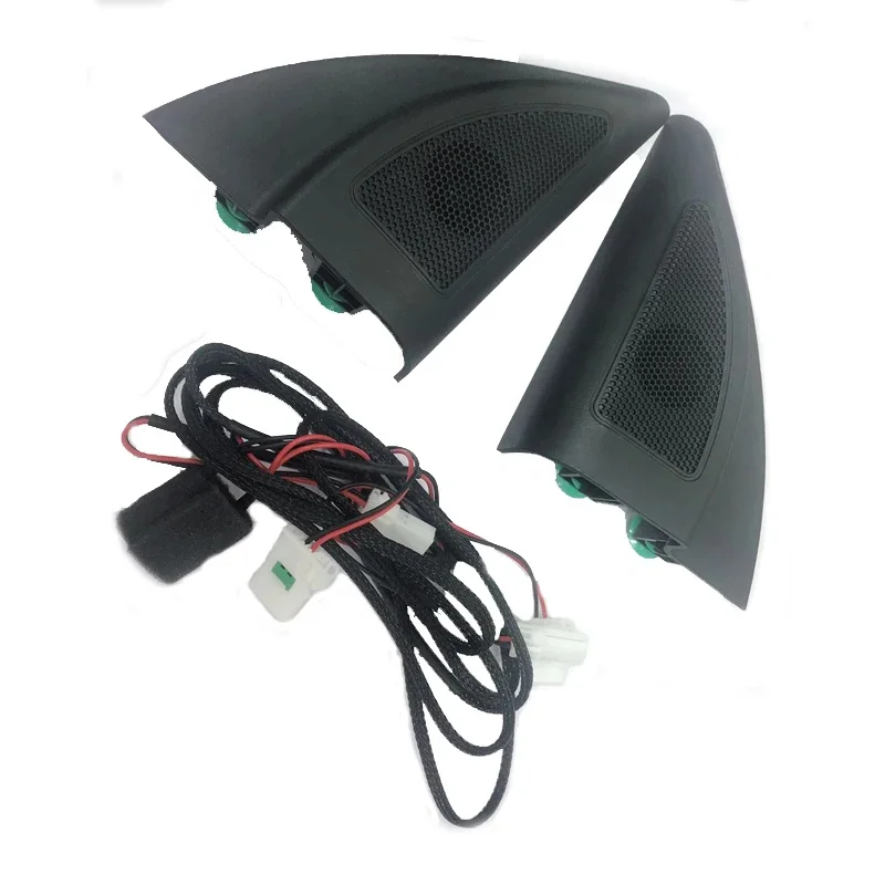 

For Hyundai Solaris 2 Triangle Audio Trumpet Speaker Car Tweeter Speakers horns