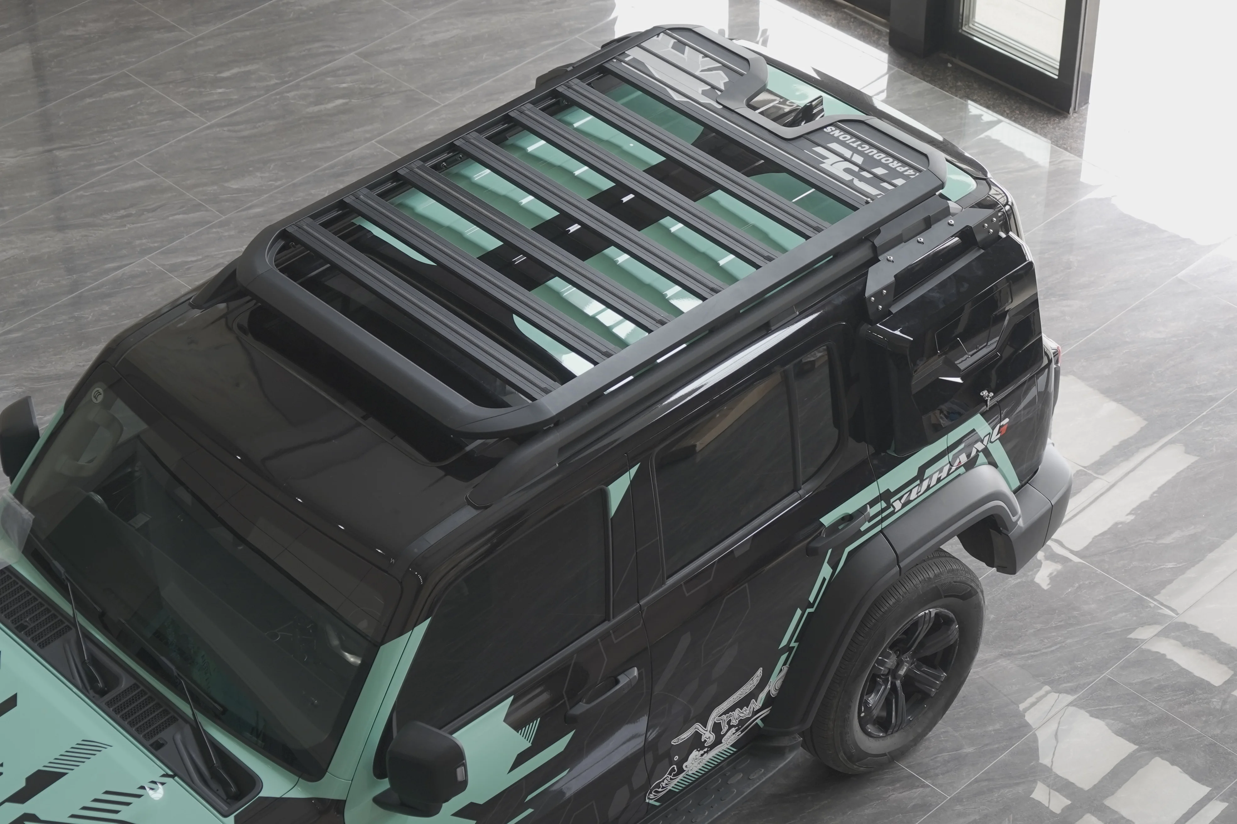 CAR ROOF RACKS PLATFORM LADDER STORAGE BOX for RACK LUGGAGE RACK BASKET