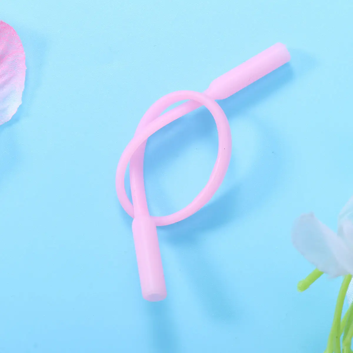 

Anti-Slip Eyeglass Holder Strap Pink Soft Silicone Flexible Universal Fit Glasses Retainer Ear Hook for Kids Exercise