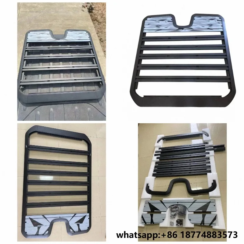 4x4 Half Length Roof Platform for Jeep Wrangler JL Car Accessories Aluminum Roof Luggage 4 Doors Roof Rack