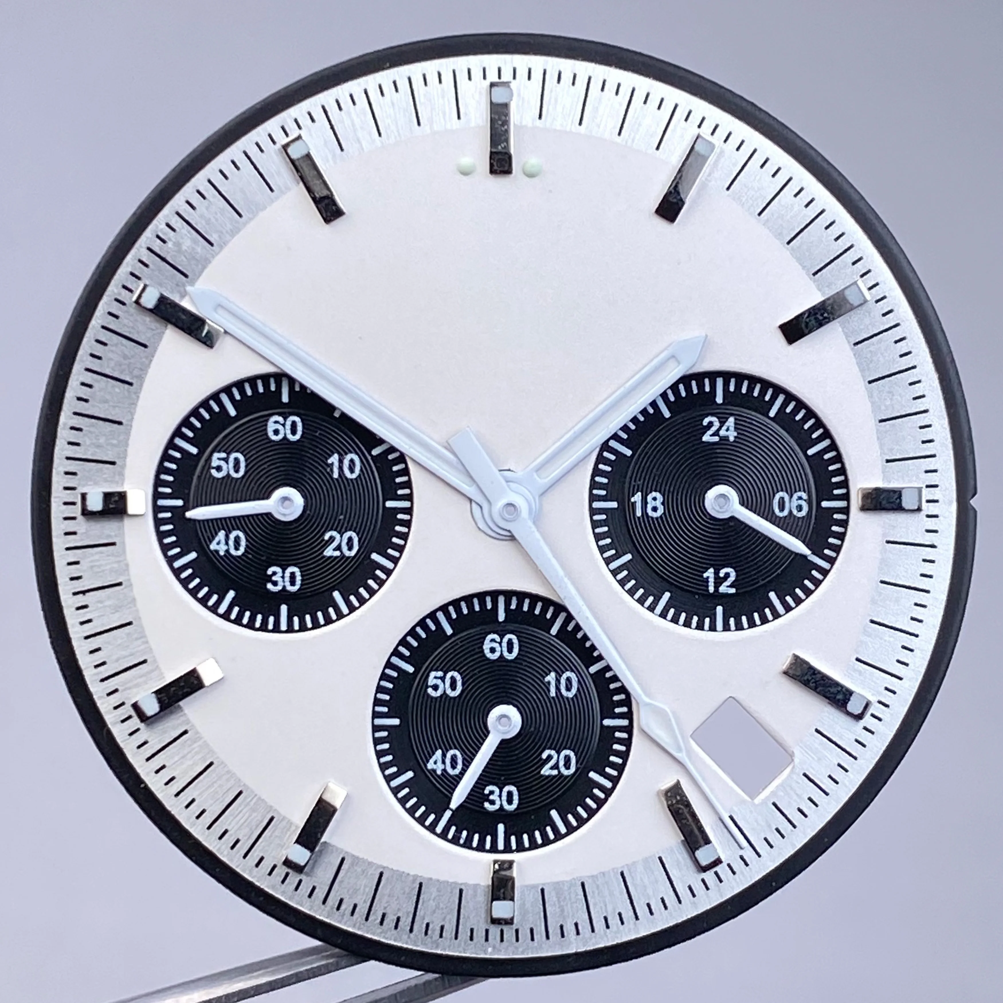 Стрелки зеленого светящегося циферблата 32,5 мм подходят для аксессуаров для часов с механизмом VK63 и инструментов для обслуживания аксессуаров для часов VK63