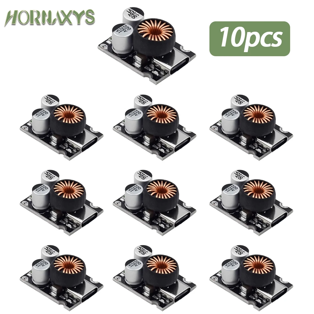 5-10 قطعة PD65W وحدة شحن سريع Type-C واجهة USB يدعم PD3.1 QC3.0 SCP PPS شاحن سريع 5 فولت 9 فولت 12 فولت 20 فولت