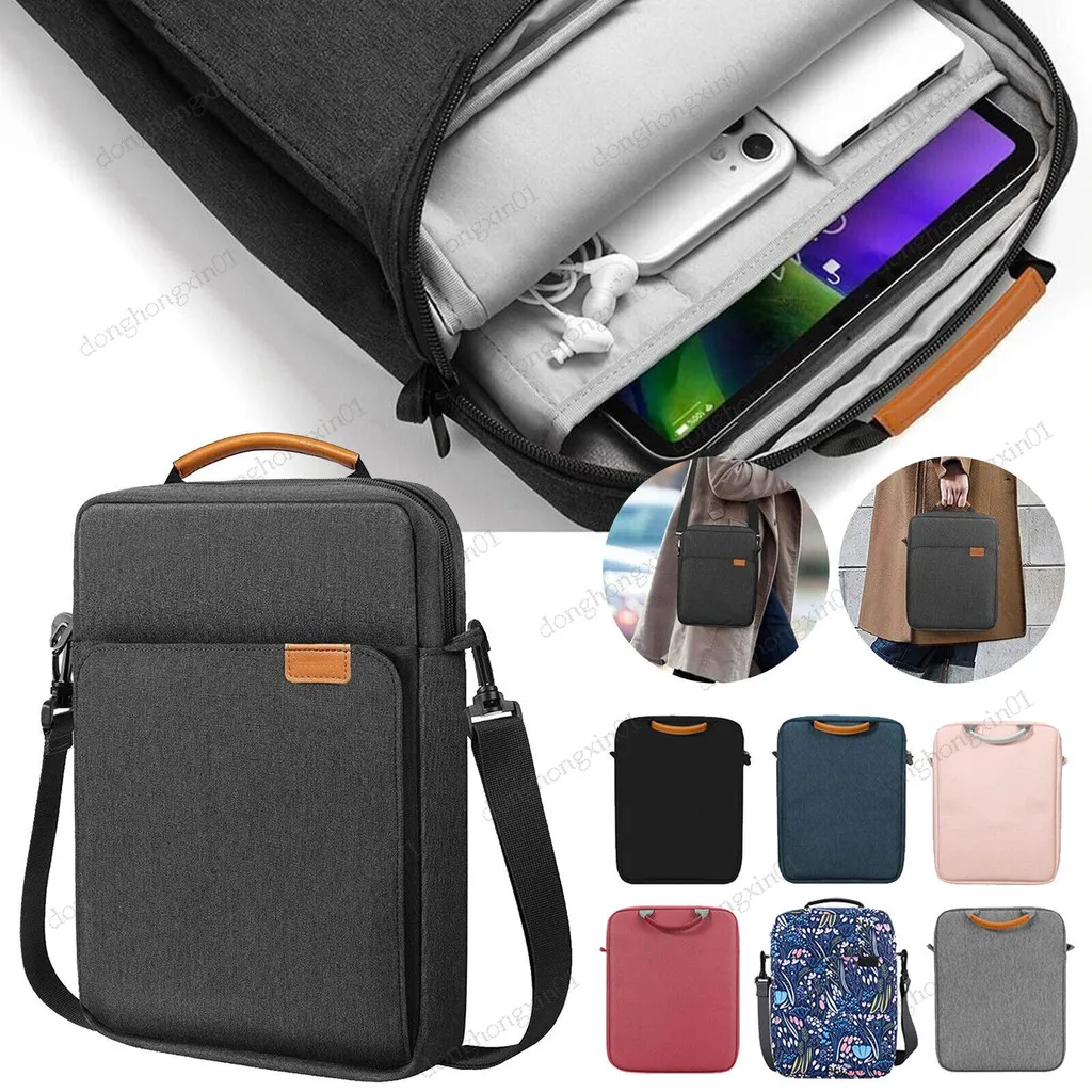 

Sleeve Bag with Shoulder Strap For Xiaomi Pad 7 7Pro 11.2 5 6 Pro Poco Pad 12.1 Redmi Pad Pro 5G 12.1 Portable Sleeve Tablet Bag