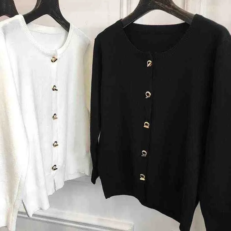 Cardigan Women Sweaters Short Coats Round Neck Jackets Full Sleeve Jumpers Y2k Streetwear Elegant Knit Open Stitch Casual 2026