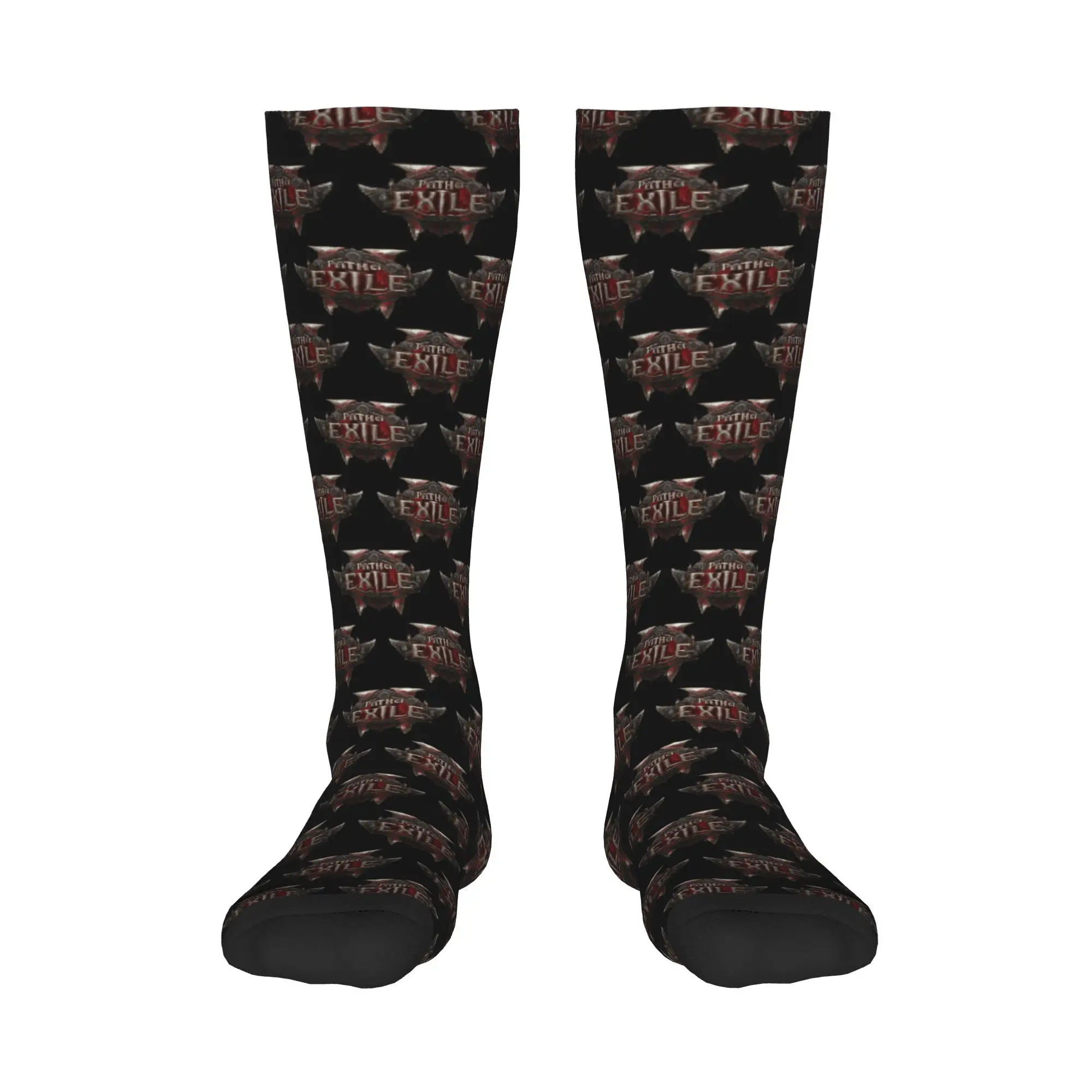 

All Seasons Crew Stockings path of exile 2, носки Harajuku, забавные длинные носки в стиле хип-хоп, аксессуары для мужчин и женщин, рождественские подарки