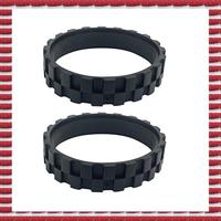 A97G 6PCS For Roborock S5/T6/T7 Accessories Xiaomi Walking Wheel Tire Skin Replacement Robot Vacuum Cleaner Parts
