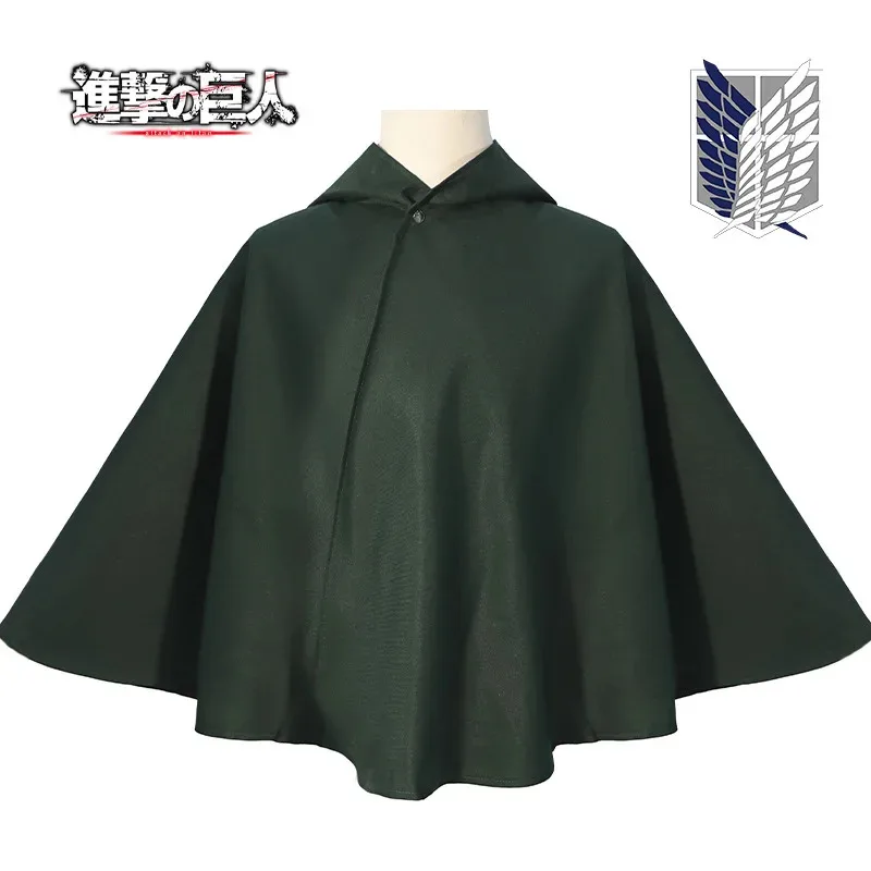 ♥   2025 novo anime ataque em titã wearable shingeki no kyojin unissex adulto asas da liberdade scout capa cosplay hoo ★ ☆ ly99