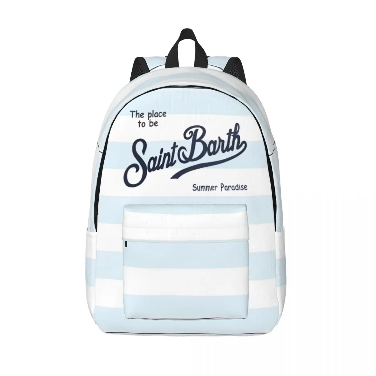 

The Place To Be SAINT BARTH Classical Backpack Outdoor Student Business Daypack for Men Women College Canvas Bags