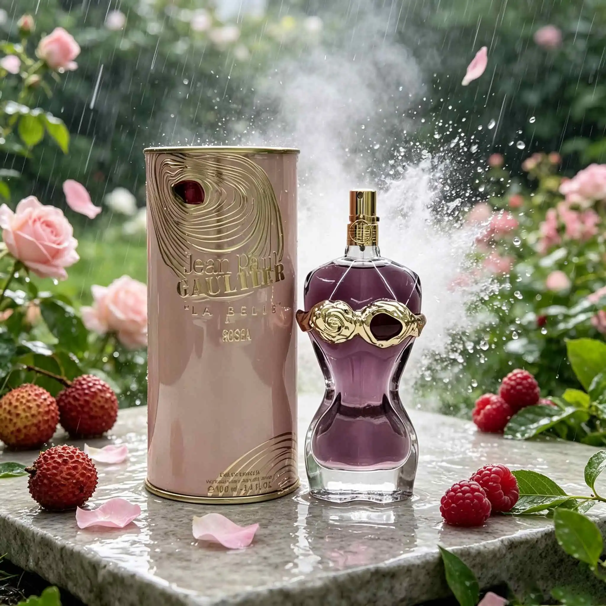 La La Belle Rosea Luxury Canister Gift‑Box Perfume. Pink‑Gold Embossed Packaging With Romantic Floral‑Fruity Scent. Premium Pick As Holiday Gift For Ladies. - Aliexpress Deal