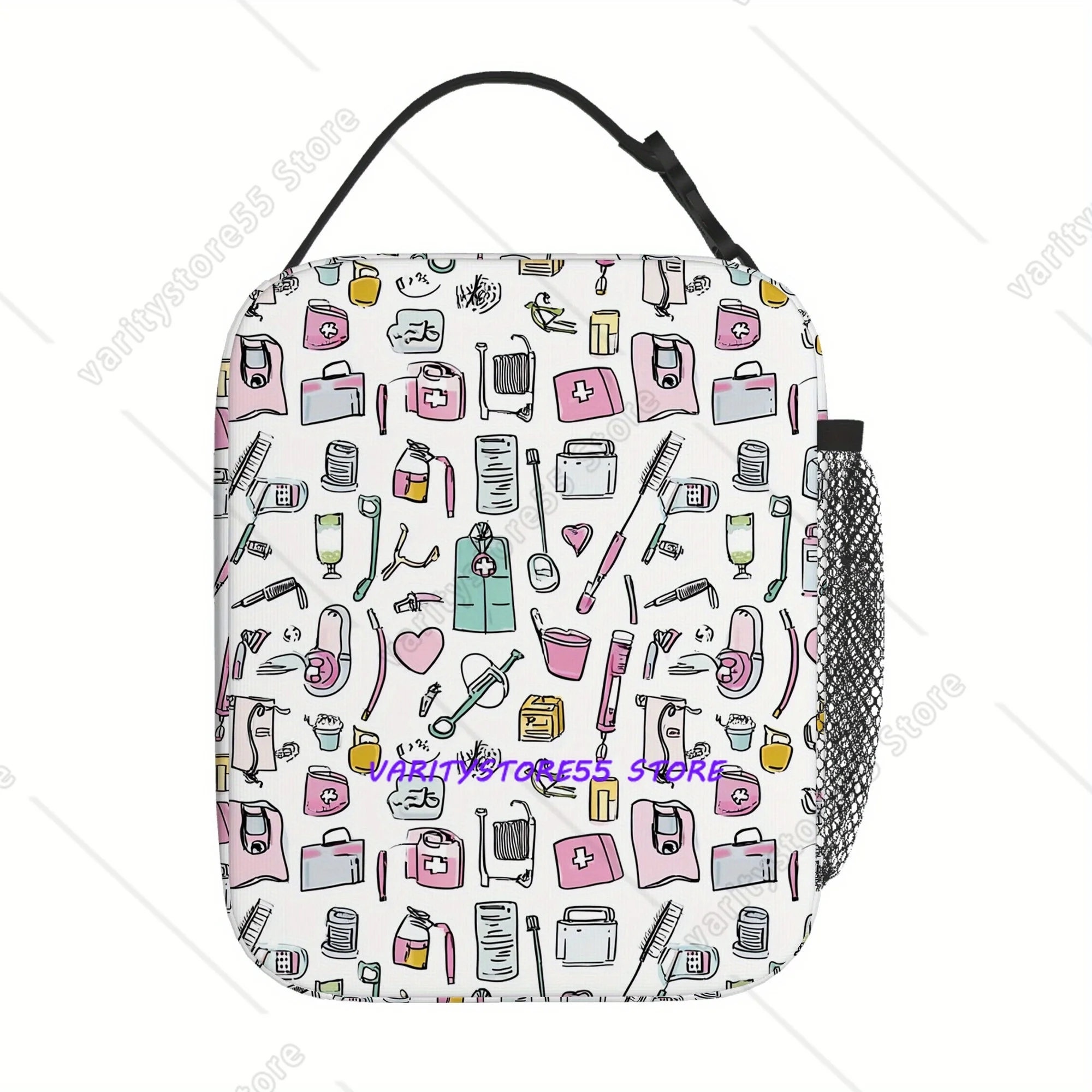 

Термосумка-холодильник для обедов для медсестер и врачей, изолированная сумка для еды для женщин, детей, школьников, портативная сумка-тоут