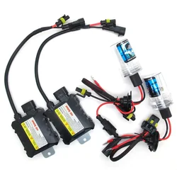 NEW 35W 55W HID Xenon Bulb Car Headlight H1 H3 H7 H11 9005 HB3 9006 HB4 Auto Headlamp Kit With Slim Block Ballast 12V DC
