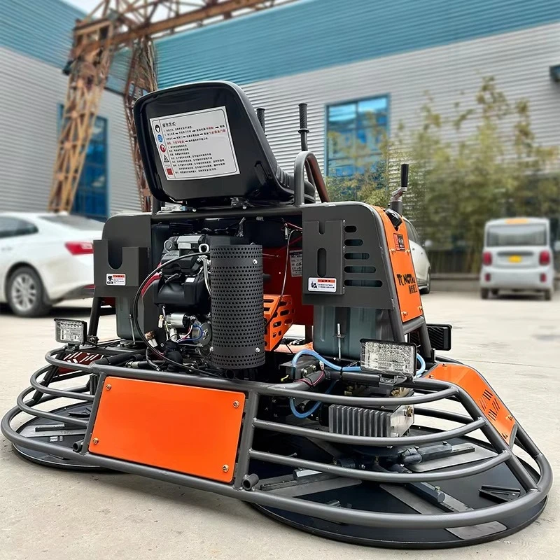 Dynamic Powered Trowel Gearbox Adjustable Speed Non-Marking Trowel Pan for Concrete-High Efficiency 1 Year Warranty