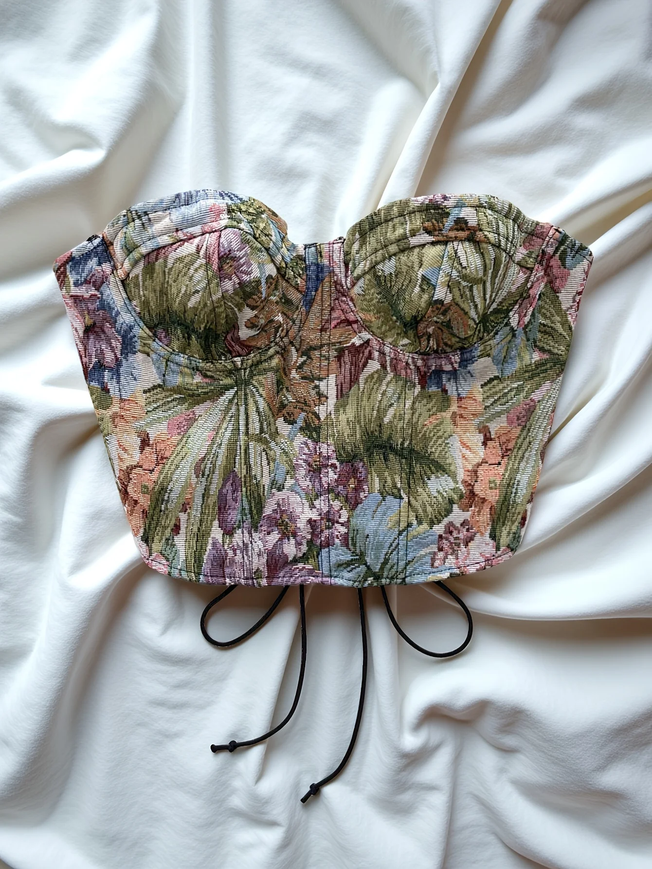 Mehrfarbiger Damen-Unterwäsche-Bodyshaper mit Bügel, Schulterfreies Bauchkontroll-Schlankheits-Bustier-Top, Größen S-XL, Bestseller – Detail 9