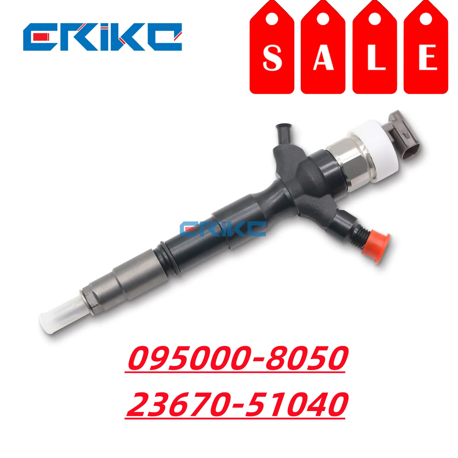 

095000-8050 Fuel Pump Injector 095000-805# 23670-51040 Common Rail Spare Parts Injector Diesel Injector for Toyota G2