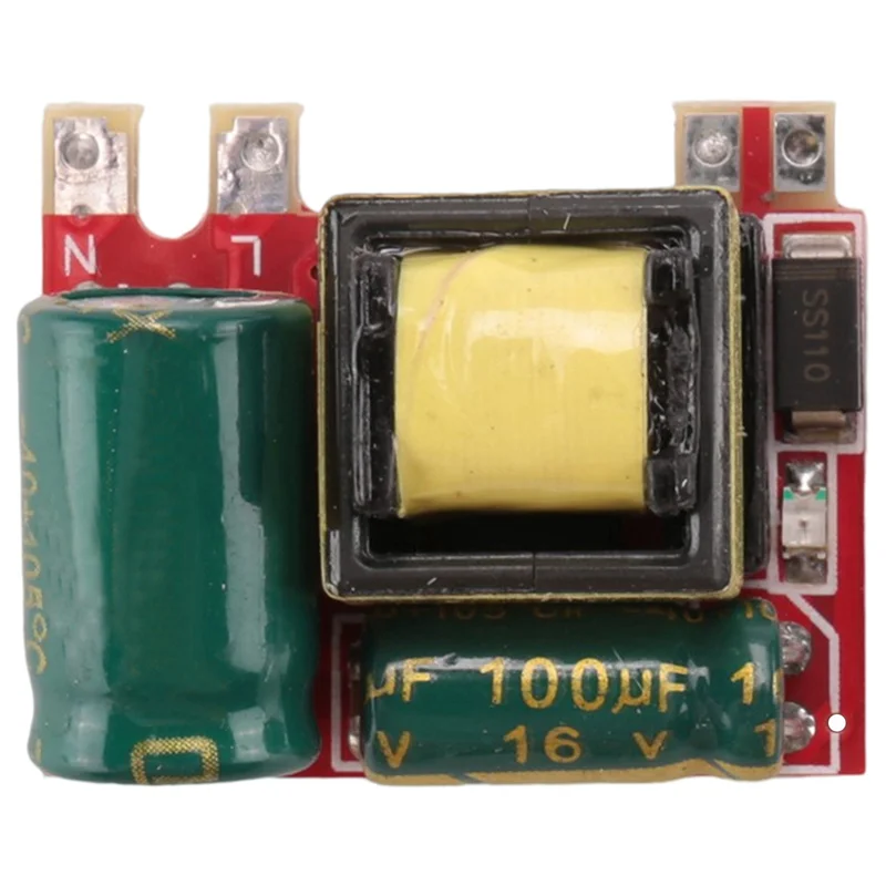 【MUST-HAVES】5PCS 300MA Isolated Switching Power Module AC-DC Step-Down Module 220V 110V