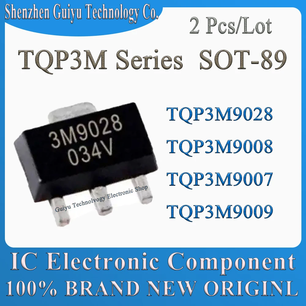 

2 Pcs/Lot TQP3M9028 3M9028 TQP3M9008 3M9008 TQP3M9007 3M9007 TQP3M9009 3M9009 TQP3M SOT-89 RF Power Amplifier IC Chip