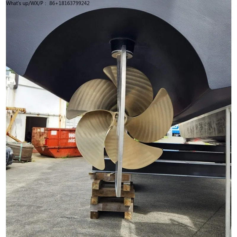 

Customized New Design 20inch 17 Inch 4 Blades 5 Blades NiBral Bronze Inboard Boat Marine Propeller