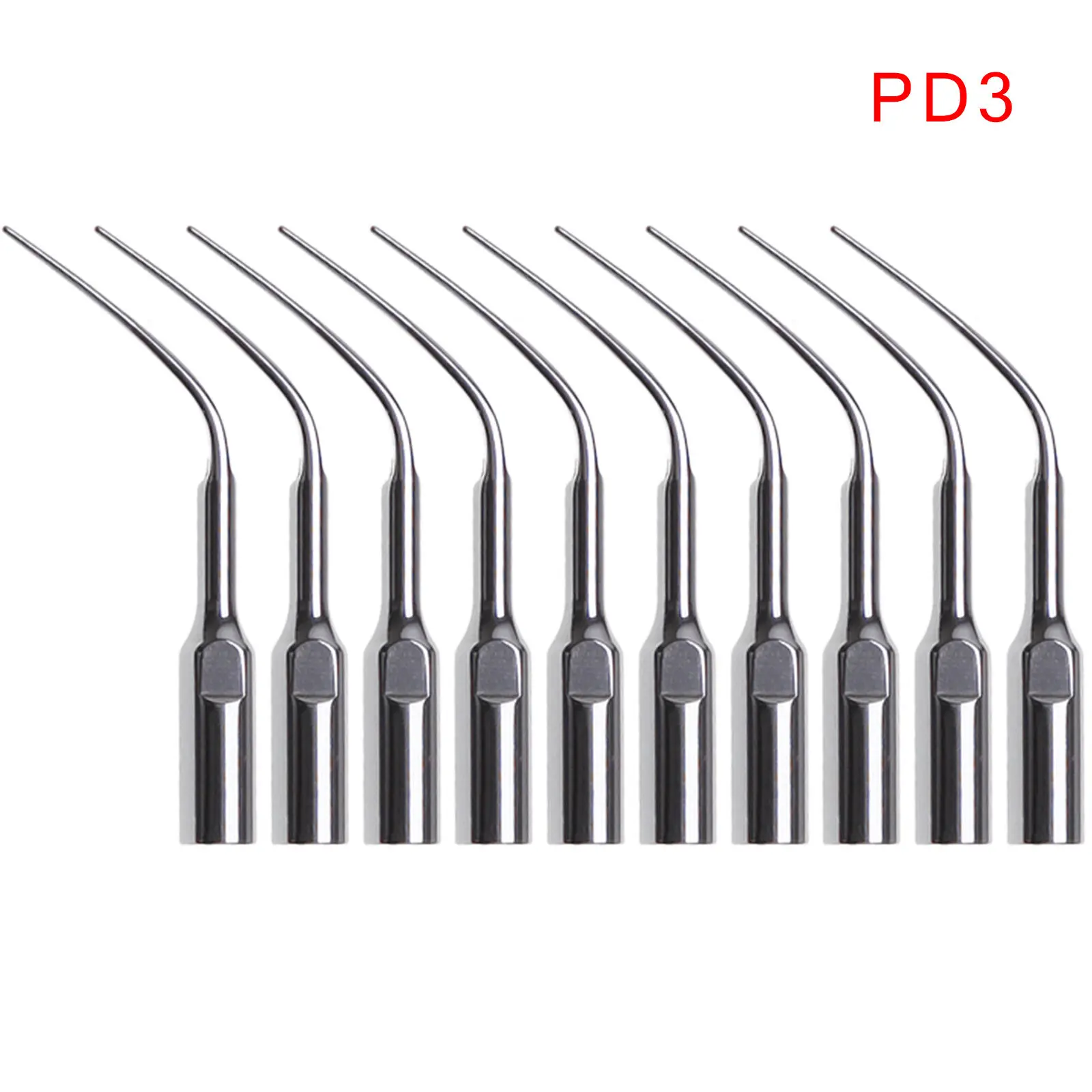 10pcs Dental Scaler Tip PD3 Perio For DTE SATELEC Ultrasonic Scaler Handpiece