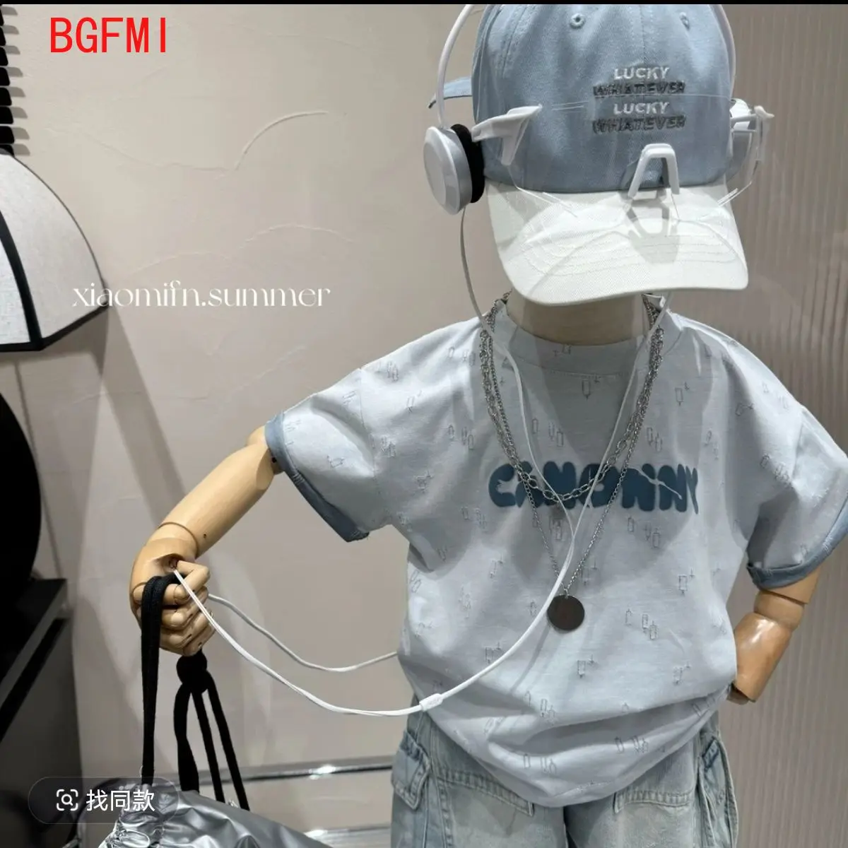 2-10Y Baby Boys Fashion High Quality Summer Set Cotton Boy Short Sleeved Hole T-shirt + Denim Shorts Kids Loose Casual Clothes