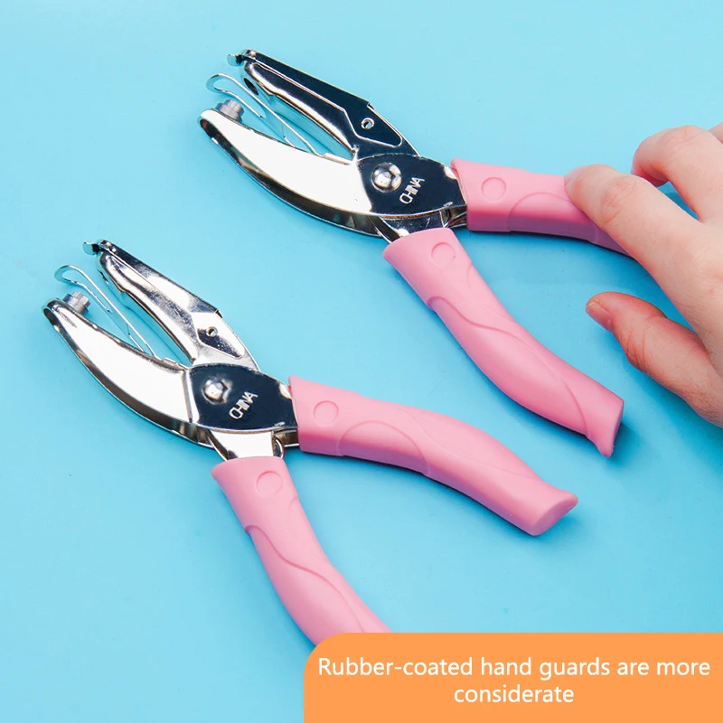 Cute Single Hole Puncher Scrapbooking Paper Star Heart Circle Hole Punch DIY Craft Shape Cutter Perforator