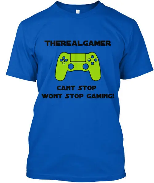 Therealgamer T-Shirt Made in the USA Size S to 5XLAnime Summer Y2K vintage Luxury oversized