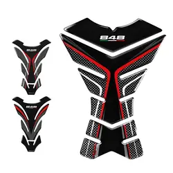 Motocicleta Gel Fuel Oil Tank Pad, Fish Bone Protector, Racing Sticker, Tanque Cap Capa para Ducati 848