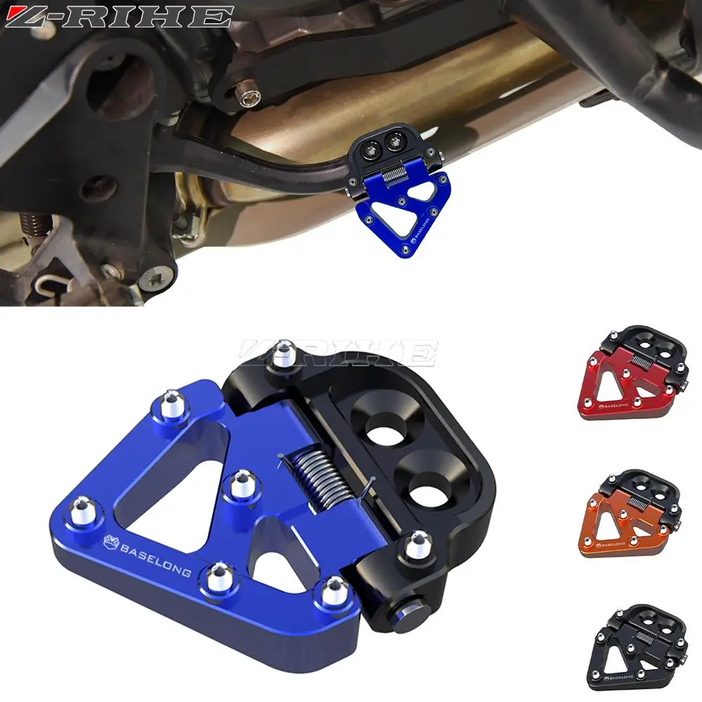 Motorcycle Folding Rear Brake Pedal Step Tip Plate For RIEJU MR250 MR300 2020 2021 2022 2023 MR PRO RACING 250 300 PRO250 PRO300