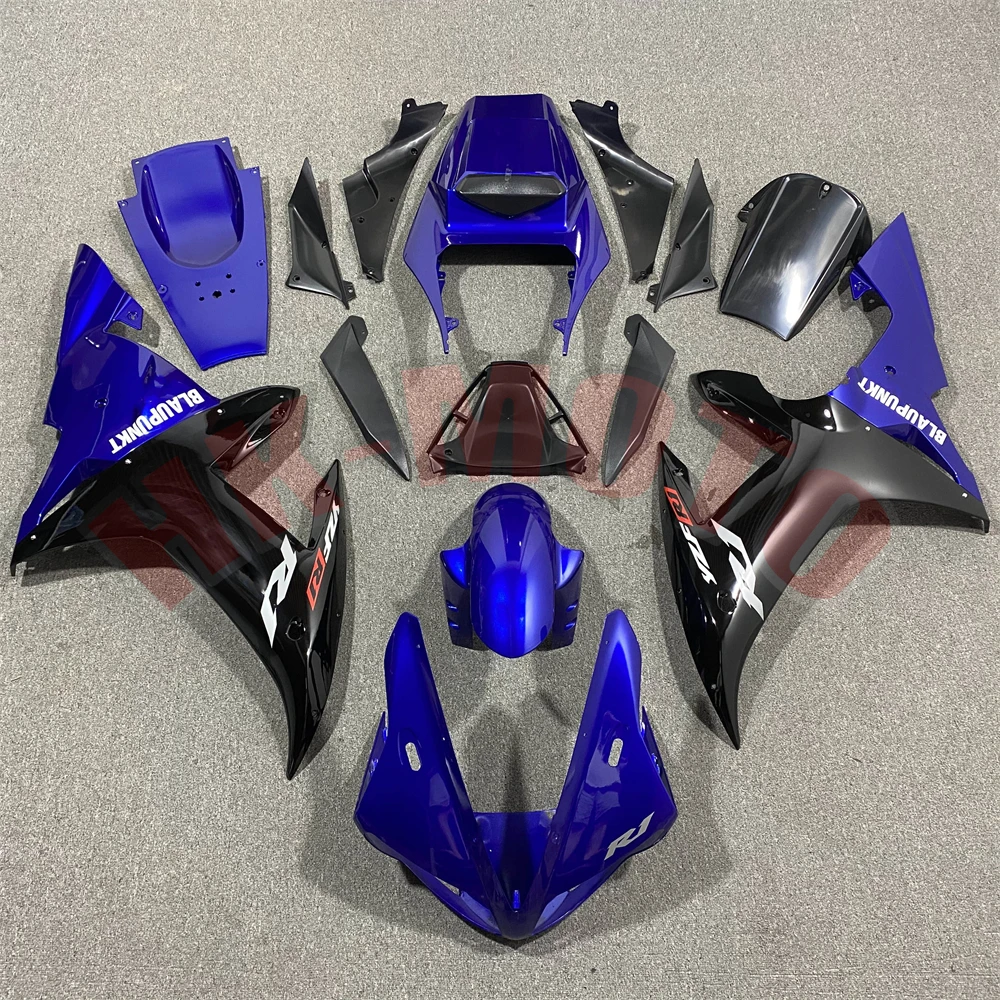 Motorcycle Fairing Kit Fit For YZF1000 YZF-R1 YZF R1 2002 2003 Bodywork Set High Quality ABS Injection Bright Blue Black