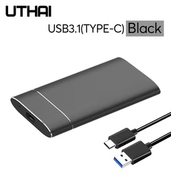 Uthai-アルミニウム合金ハウジングアダプター,GT37,msata to usb3.0,hdd,1.8インチ,sata3ボックス用