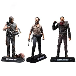 Movie The Walking Dead Characters Rick Daryl Negan PVC Action figure Collectible Model Toys