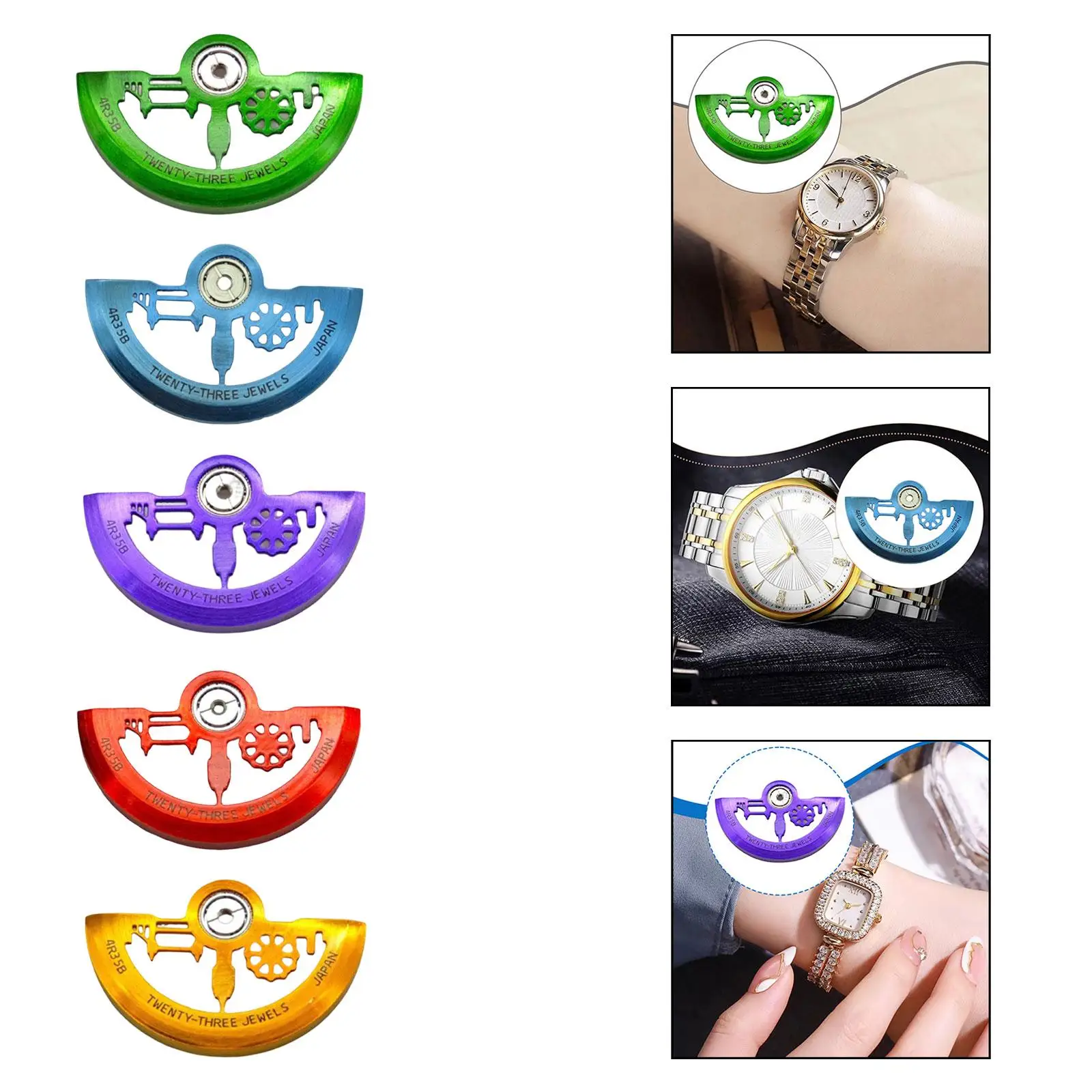 Automatic Rotor Oscillating Weight Repair Maintenance Jeweler Shop Easy to Use